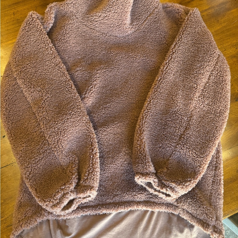 Lululemon Cozy Purple Sherpa Pullover